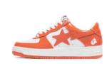 Patent Leather Orange White