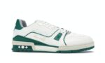 LV Trainer Sneaker White Green – Bild 2