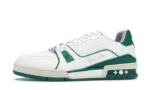 LV Trainer Sneaker White Green