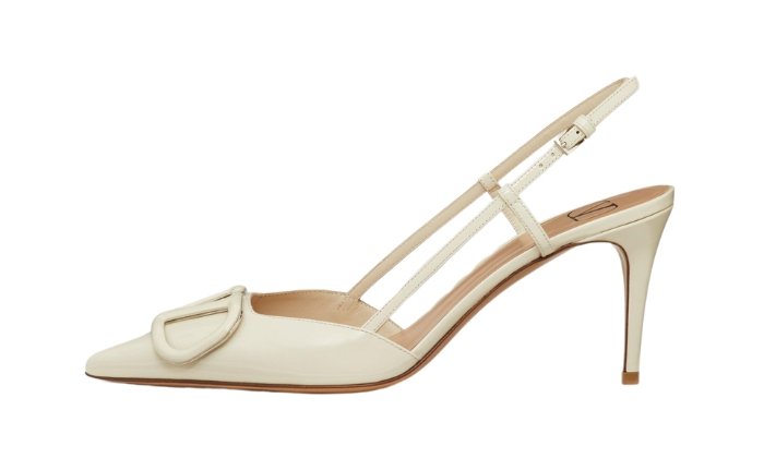 1-16-1.jpg D?COLLET? SLINGBACK VLOGO SIGNATURE IN VERNICE 80MM – Bild 1