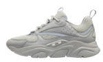Dior gray technical mesh and smooth calfskin