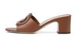 SANDALO SLIDER DONNA CON INCROCIO GG