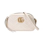 Kleine Marmont Schultertasche Wei? 24cm