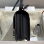 Constance mit silberner Hardware Schwarz 19 cm – Bild 4