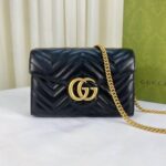 GG Marmont Matelasse Schwarz 20 cm – Bild 5