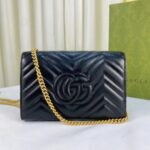 GG Marmont Matelasse Schwarz 20 cm – Bild 3