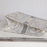 Book Tote Grau/Ecru 42 cm – Bild 3