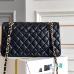 11.12 Mit glattem Leder Schwarz 30 cm – Bild 5