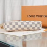 Damier Pochette Wei? 23.5 cm – Bild 4