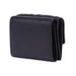 Brieftasche aus schwarzem Nappaleder 7.5cm – Bild 2