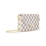 F?licie Damier Azur Canvas Clutch 21cm – Bild 2