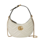 GG Marmont Half-Moon Creme 21 cm