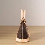 Alma BB Monogramm Braun/Rosa 25 cm – Bild 5