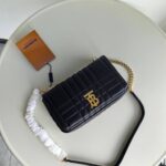 Ladies Lola Geldb?rse mit Riemen Schwarz 23 cm – Bild 4