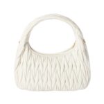 Wander Nappa-Leder-Hobo Wei? 18cm – Bild 3