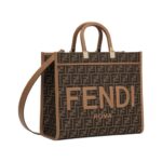 Braune  FF Stofftasche 22cm – Bild 3