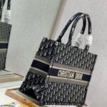 Book Tote Blau/Beige 36 cm – Bild 4