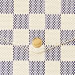 F?licie Damier Azur Canvas Clutch 21cm – Bild 4