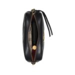 Die Schultertasche aus schwarzem Matelass?-Leder 24cm – Bild 5