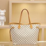 Neverfull GM Weiss 39 cm – Bild 5