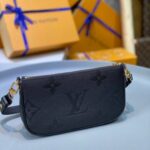 Multi Pochette Schwarz 25 cm – Bild 4