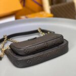 Multi Pochette Schwarz 25 cm – Bild 5