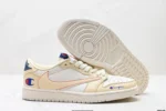 Air Jordan 01 Couple Shoes Cream – Bild 2