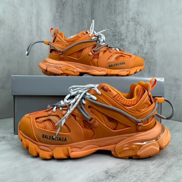 BALENCIAGA Couple Shoes Orange - Image 5