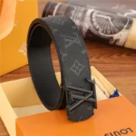 Louis Vuitton Belt DL13 All Black – Bild 9