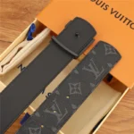 Louis Vuitton Belt DL13 All Black – Bild 8