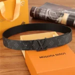 Louis Vuitton Belt DL13 All Black – Bild 6
