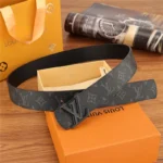 Louis Vuitton Belt DL13 All Black – Bild 4