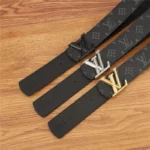 Louis Vuitton Belt DL13 All Black – Bild 3