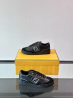 FENDI Couple Shoes Black – Bild 4