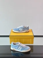 FENDI Couple Shoes Blue – Bild 3