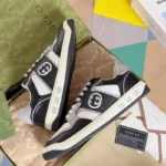 GUCCI Couples Shoes 2025 Black & White – Bild 2