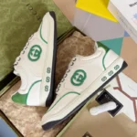 GUCCI Couples Shoes 2025 Green & White – Bild 5