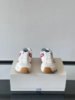 LOEWE Couple Shoes White. Blue & Red – Bild 4