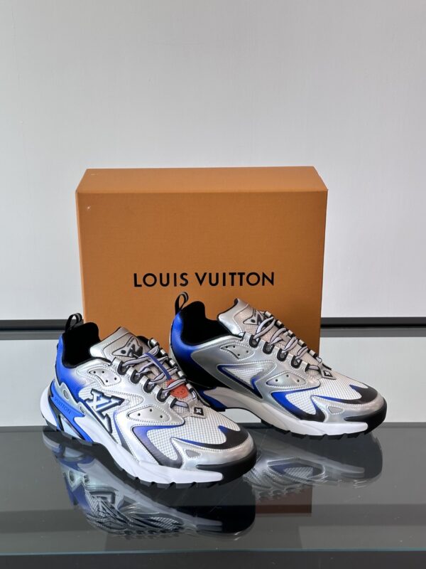 Louis Vuitton Men's Shoes 2025 Blue - Image 2
