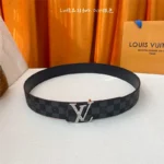 Louis Vuitton Belt LV31 Check Black – Bild 6