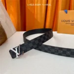 Louis Vuitton Belt LV31 Check Black – Bild 5