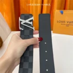 Louis Vuitton Belt LV31 Check Black – Bild 4