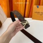 Louis Vuitton Belt LV31 Brown – Bild 2