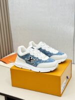 Louis Vuitton Couple Shoes 2025 Blue – Bild 2