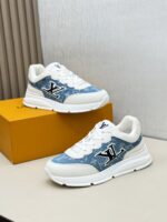 Louis Vuitton Couple Shoes 2025 Blue – Bild 5