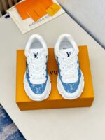 Louis Vuitton Couple Shoes 2025 Blue – Bild 4