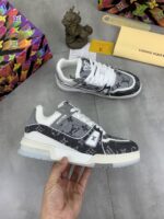 Louis Vuitton Couple Shoes 25 Black & White – Bild 3