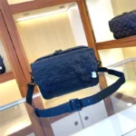 Louis Vuitton Bag M46795 Blue Embossed – Bild 3