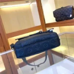 Louis Vuitton Bag M46795 Blue Embossed – Bild 4