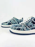 Nike Air Force 1 Low Custom Blue - Image 6